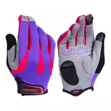 Guantes Largos Dama Best Sb-05-9581 Morado/fucsia Talla S