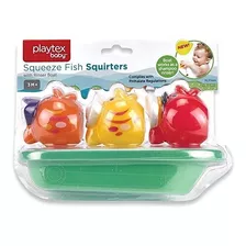 Playtex Squeeze Fish Squirters Con Rinser Boat, Multi