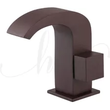 Torneira De Pia Para Banheiro Cascata Aço Corten Baixa C80