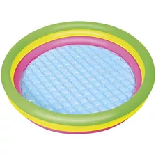 Piscina Inflable Niños Grande 3 Aros 1.52x 30cm Bestway