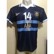 Camiseta Argentina Sub 20 2001 Reebok Ponzio #14 River M