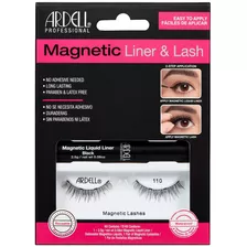 Kit Pestañas Postizas Magnéticas Liner & Lash 110 Ardell