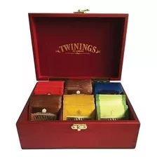 Te Twinings Caja Madera Surtidos Original 60 Saquitos