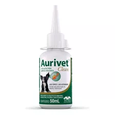 Aurivet Clean Vetnil Solução Otológica Cães E Gatos 50ml