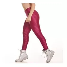 Calça 3d Cirrê Legging Leg Academia Barata Cintura Alta