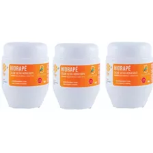 Kit 3 Cremes Anti-rachaduras Nos Pés Hidrapé Bio Seiva 240g