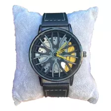 Reloj Deportivo Llanta Malla Cuero