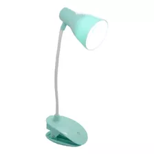 Luminária De Mesa E Cabeceira Recarregável Usb Ajuste Brilho Cor Da Cúpula Branco Cor Da Estrutura Verde 110v/220v