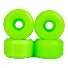 Roda Skate 53mm 100a Verde Conica Importada