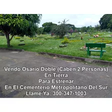 Osario Doble En Tierra En Cementerio Metropolitano Del Sur