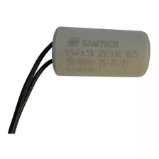 Capacitor 15uf 250vac 50/60 Hz Para Motor Gatter Peccinin