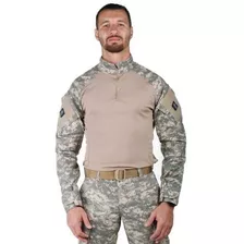 Combat Shirt Masculina Bélica / Camuflado Digital Areia