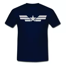 Playera Capitán América Marvel De Moda Original Nueva