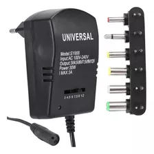 Cargador Universal Multiples Usos 3 4.5 6 7.5 9v 12 Voltaje®