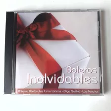 Cd Boleros Inolvidables Antonio Prieto, Olga Guillot Nuevo