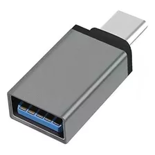 Adaptador Otg Usb Tipo C 3.1 Macho A Usb 3.0 Hembra