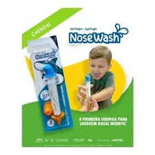 Seringa Lavagem Nasal Bico Anatomico Bichinho Infantil Brind