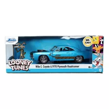 Plymouth Road Runner 1970 Looney Tunes Jada 1:24 + Figura