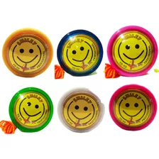 Kit Com 6 Yoyo York Profissional Smiley Eixo Fixo Ioio,yo-yo