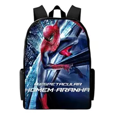 Mochila Escolar Bolsa Infantil Homem Aranha Atual Resistente