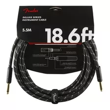 Cable Instrumento Fender Deluxe Series 5.5 Mts Black