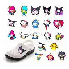 20 Pin Hello Charms Pines Accesorios Sandalia Crocs Gatita