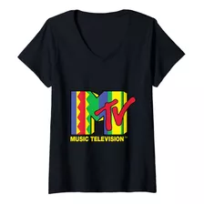 Camiseta Clásica De Bob Marley Con Cuello En V Para Mujer