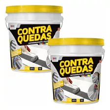 Kit 2 Antiderrapante Liquido Contra Queda Fita Dry Cores 1kg