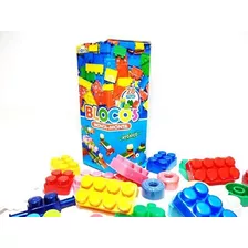 Blocos De Montar Monta -monta Com 28 Pçs Brinquedo Infantil 