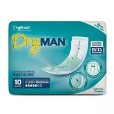 Absorvente Masculino - Dry Man - Kit 4 Pct - C/ 10 Unidades