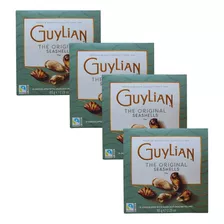 Combo 4 Cx Chocolate Belga Guylian The Original Caixa 65g