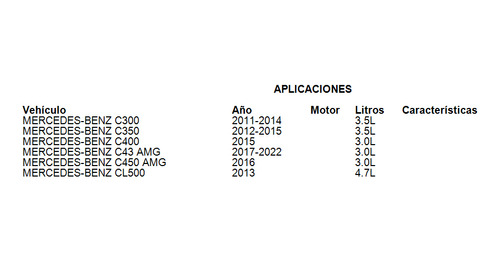 Filtro Aceite Mercedes-benz C350 2012-2015 3.5l Foto 3