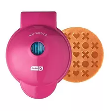 Mini Maquina De Wafle Dash-love Pink