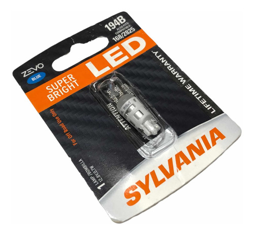 Foco T10 Osram Sylvania Super Bright Led 194 168 2825 12v 8k Foto 3