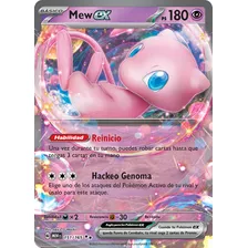 Mew Ex 151 Carta Pokémon Original+10 Cartas