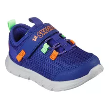 Zapatillas Skechers Comfy Flex Ruzo Niños 407303n-blor