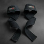 Par De Fita Tala Strap Para Academia Musculação Train Hard Preto