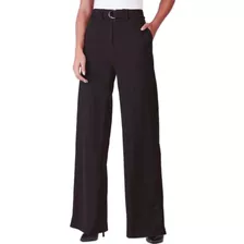 Calça Pantalona Trend Elegancy Cinto Fivela Lupo 41878-001