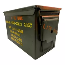 U.s Army Caja Militar Lite Box Para Herramientas/ Multiusos 