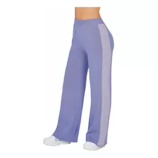 Pantalón Dama Casual Tiro Medio Resorte Lila 916-97