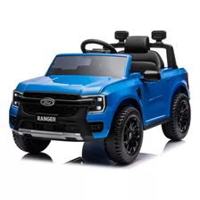 Carrinho Elétrico Infantil Ford Ranger Azul 12v