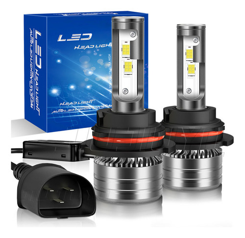 Kit De Faros Led 9007 De Alta Y Baja Intensidad, 6000 K