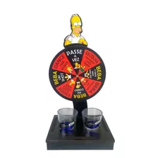 Jogo Roda Shot Roleta Tequila Roleta Shot Hommer Simpsons