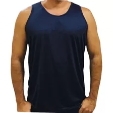 Regata Masculina Plus Size Dry Fit Praia Esportes Verão