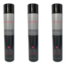 Laque Fixador De Cabelo Spray Allwaves Hair 750ml 3 Unidades