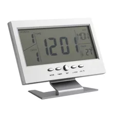 Relógio Digital Lcd Data Hora Alarme Temperatura Led Oferta
