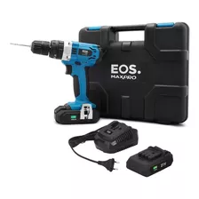 Parafusadeira Profissional Eos Maxpro 21v 2baterias +13itens