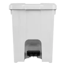 Cesto De Lixo 15 Litros Com Pedal Cor Branco