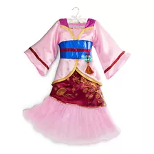 Vestido Princesa Mulan Original Disney Store 5/6