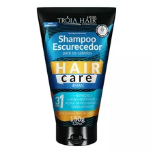 Shampoo Escurecedor 3 Em 1 Troia Hair Cabelos Brancos